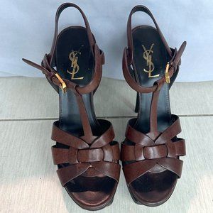 Saint Laurent Tribute Platform Sandals